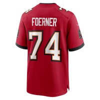 Tampa Bay Buccaneers Marshall Foerner Nike Red Team Game Jersey
