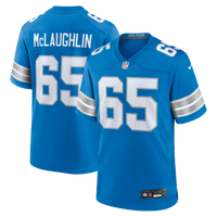 Detroit Lions Seth McLaughlin Nike Blue Team Game Jersey