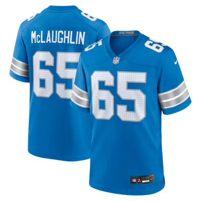 Detroit Lions Seth McLaughlin Nike Blue Team Game Jersey