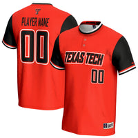 Texas Tech Red Raiders GameDay Greats NIL Pick-A-Player Lightweight Softball Jersey - Red