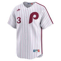 Philadelphia Phillies Bryce Harper Nike White Cooperstown Collection Limited Jersey