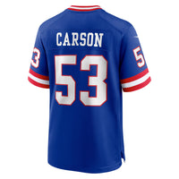 New York Giants Harry Carson Nike Royal Retired Player Alternate Game Jersey