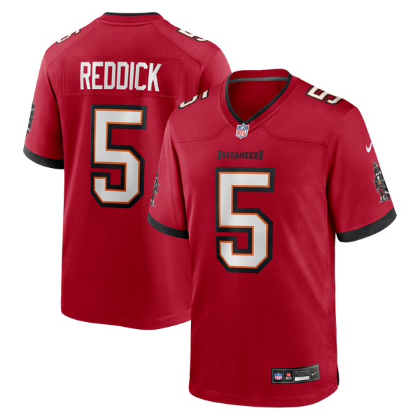 Tampa Bay Buccaneers Haason Reddick Nike Red Team Game Jersey