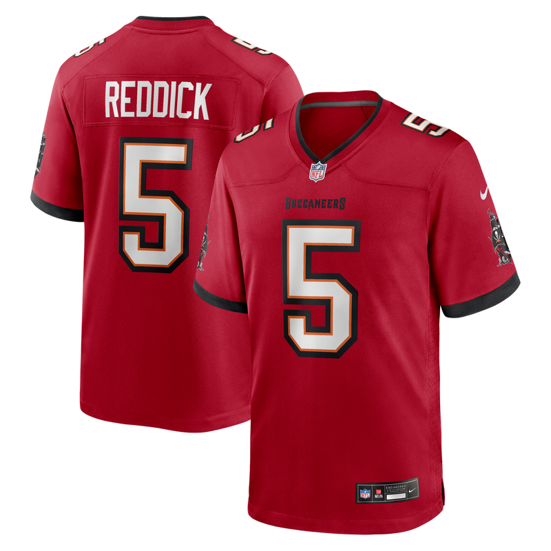 Tampa Bay Buccaneers Haason Reddick Nike Red Team Game Jersey