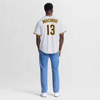 San Diego Padres Manny Machado Nike White Home Replica Player Jersey