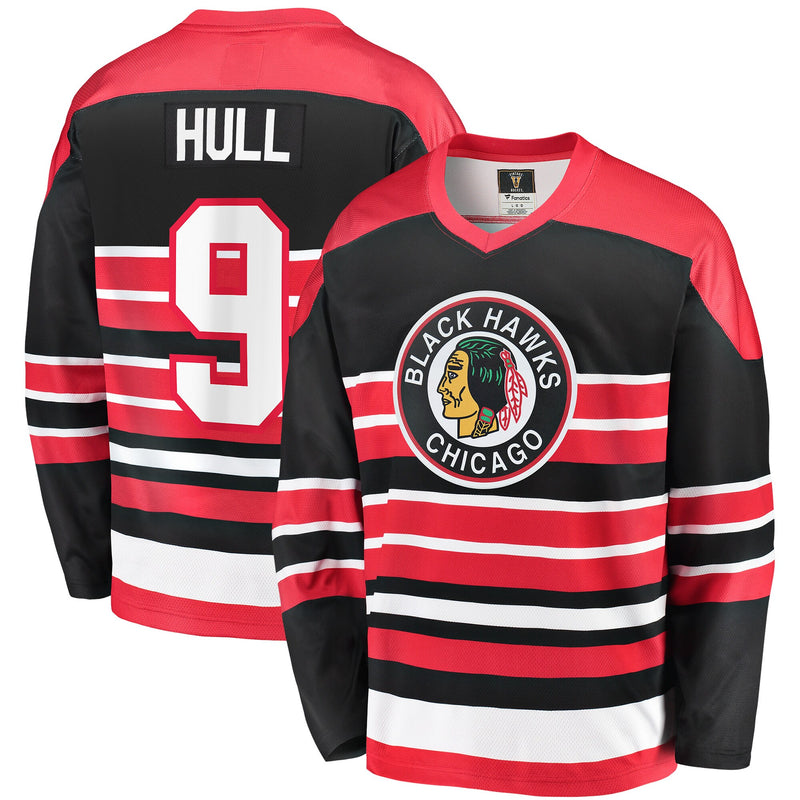 Chicago Blackhawks Bobby Hull Fanatics Red Premier Breakaway Retired Player Jersey