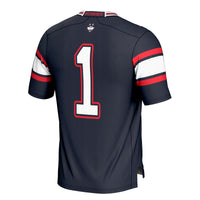 #1 UConn Huskies GameDay Greats Football Jersey - Cardinal