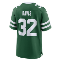 New York Jets Isaiah Davis Nike Legacy Green Team Game Jersey