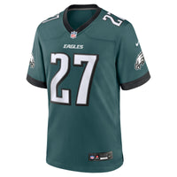 Philadelphia Eagles Quinyon Mitchell Nike Midnight Green Player Game Jersey