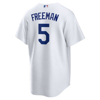 Los Angeles Dodgers Freddie Freeman Nike White Replica Player Jersey