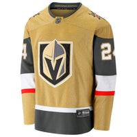 Vegas Golden Knights Jaycob Megna Fanatics Gold Home Breakaway Jersey