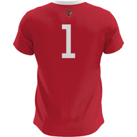 Louisville Cardinals GameDay Greats Lightweight Soccer Fashion Jersey - Red