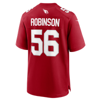 Arizona Cardinals Darius Robinson Nike Cardinal Team Game Jersey