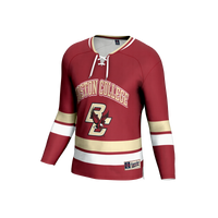 Boston College Eagles GameDay Greats Lightweight Hockey Team Fashion Jersey - Maroon