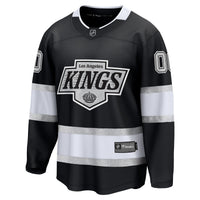 Los Angeles Kings Fanatics Black Home Breakaway Custom Jersey