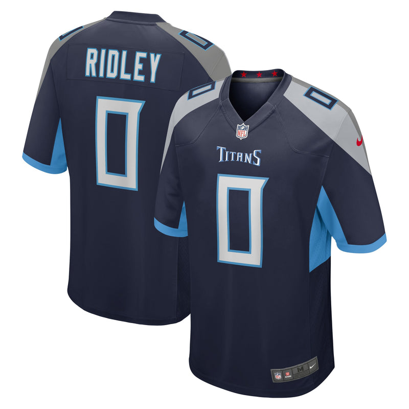 Tennessee Titans Calvin Ridley Nike Navy Game Player Jersey