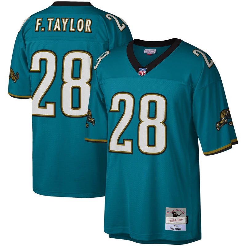 Jacksonville Jaguars Fred Taylor Mitchell & Ness Teal Legacy Replica Jersey