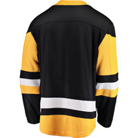 Pittsburgh Penguins Fanatics Black Breakaway Home Jersey