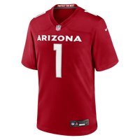 Arizona Cardinals Number 1 Dad Nike Cardinal Game Jersey