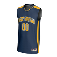 West Virginia Mountaineers GameDay Greats NIL Pick-A-Player Lightweight Basketball Fashion Jersey - Navy