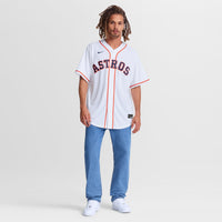 Houston Astros Jose Altuve Nike White Home Replica Jersey