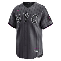 New York Mets Nike Gray City Connect Limited Jersey