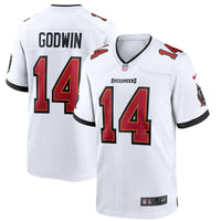 Tampa Bay Buccaneers Chris Godwin Nike White Game Jersey