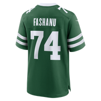 New York Jets Olu Fashanu Nike Gotham Green Player Game Jersey