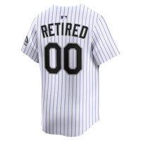 Colorado Rockies Nike White Home Limited Pick-A-Player Retired Roster Jersey