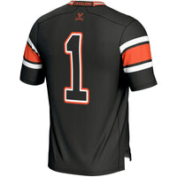 #1 Virginia Cavaliers GameDay Greats Endzone Football Jersey - Black