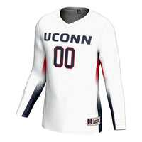 UConn Huskies GameDay Greats NIL Lightweight Volleyball Jersey - White