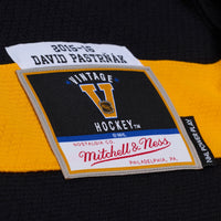 Boston Bruins David Pastrnak Mitchell & Ness Black 2015 Power Play Jersey