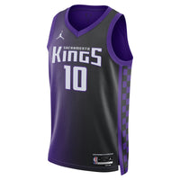 Sacramento Kings Jordan Brand Statement Edition Swingman Jersey - Purple - DeMar DeRozan