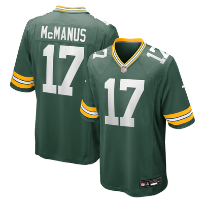 Green Bay Packers Brandon McManus Nike Green Team Game Jersey