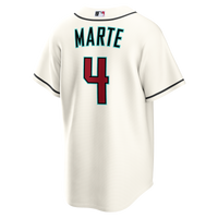 Arizona Diamondbacks Ketel Marte Nike Cream Home Replica Jersey