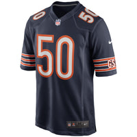 Chicago Bears Mike Singletary Nike Navy Game Retired Player Jersey