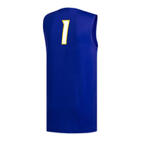 #1 Delaware Fightin' Blue Hens adidas Replica Basketball Jersey - Royal