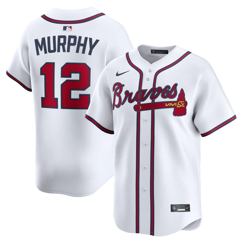 Atlanta Braves Sean Murphy Nike White Home Limited Player Jersey