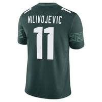 Alessio Milivojevic Michigan State Spartans Nike Game Football Jersey - Green