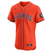 Houston Astros Nike Orange Alternate Elite Jersey