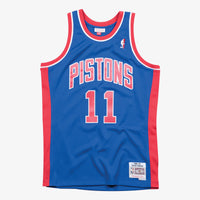 Detroit Pistons Mitchell & Ness Swingman Jersey Road Isiah Thomas 1988-89