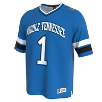 MTSU Blue Raiders GameDay Greats Lightweight Collegiate Football Fashion Jersey - Royal