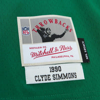 Philadelphia Eagles Clyde Simmons Mitchell & Ness Kelly Green Legacy Replica Jersey