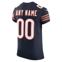Chicago Bears Nike Navy Vapor F.U.S.E. Elite Custom Jersey
