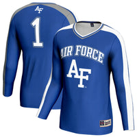 Air Force Falcons GameDay Greats #1 Lightweight Volleyball Fashion Jersey - Royal