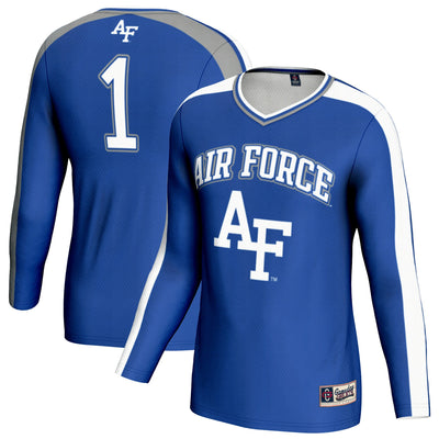 Air Force Falcons GameDay Greats #1 Lightweight Volleyball Fashion Jersey - Royal