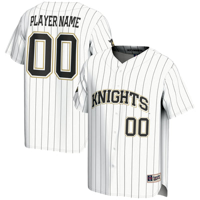 UCF Knights GameDay Greats NIL Pick-A-Player Lightweight Baseball Jersey - White