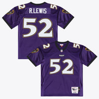 Baltimore Ravens Ray Lewis Mitchell & Ness Purple 1996 Authentic Throwback Jersey