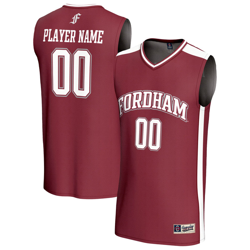Fordham Rams GameDay Greats Lightweight Collegiate Basketball NIL Pick-A-Player Fashion Jersey - Maroon