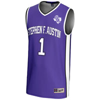 #1 Stephen F Austin Lumberjacks GameDay Greats Lightweight Basketball Jersey - Purple